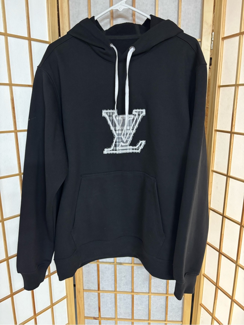 Black hoodie